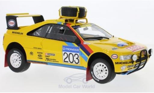 Diecast model cars Peugeot 405 Turbo 16 T16 Grand Raid No.203 Camel Rally Paris Dakar 1990 A.Vatanen/B.Berglund 1/18 Ottomobile