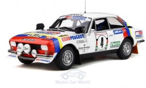 Diecast model cars Peugeot 504 Rallye Gr.4 Coupe V6 No.4 Rally WM Safari Rally 1978 J.P.Nicolas/J.C.Lefebvre 1/18 Ottomobile