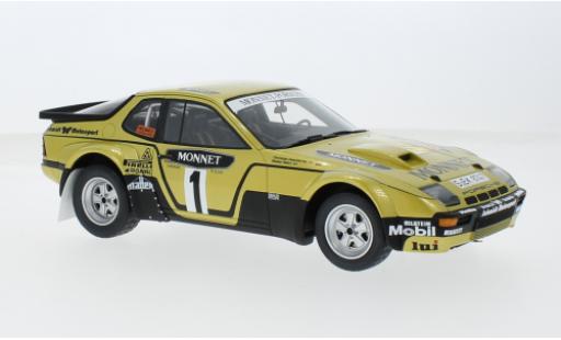 Diecast model cars Porsche 924 Carrera GT Gr.4 No.1 Schmidt Motorsport DRM Rally Hessen 1981 1/18 Ottomobile