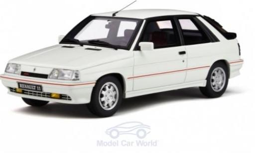 Diecast model cars Renault 11 Turbo (Phase 2) white 1987 1/18 Ottomobile