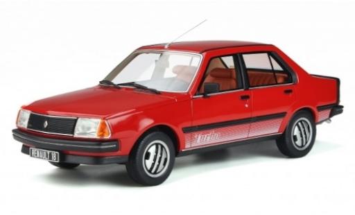 Diecast model cars Renault 18 Turbo red 1981 1/18 Ottomobile
