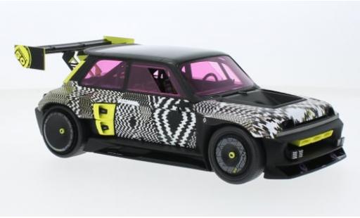 Diecast model cars Renault 5 Turbo 3E black/Dekor 2022 1/18 Ottomobile