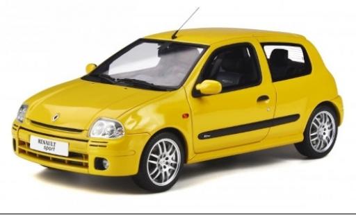 Diecast model cars Renault Clio RS 2 R.S. Phase 1 yellow 1999 1/18 Ottomobile