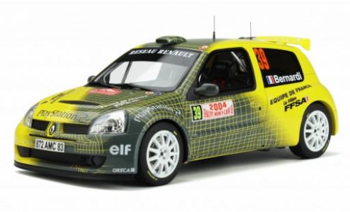 Diecast model cars Renault Clio S1600 II Super 1600 No.39 Rally WM Rally Monte Carlo 2004 N.Bernardi/D.Giraudet 1/18 Ottomobile