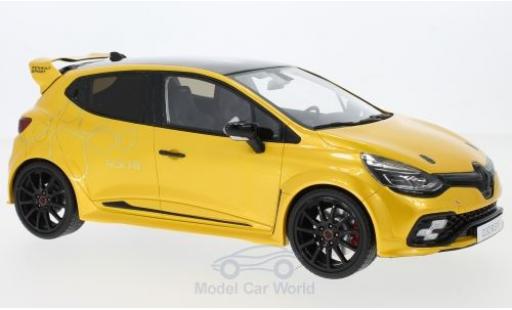 Diecast model cars Renault Clio RS R.S.16 metallic yellow 2016 1/18 Ottomobile