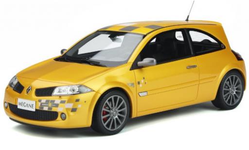 Diecast model cars Renault Megane RS 2 R.S. F1 Team Edition metallic yellow 2006 1/18 Ottomobile