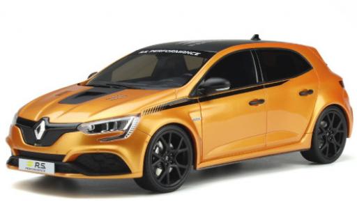 Diecast model cars Renault Megane RS IV R.S. Performance Kit metallic orange/Dekor 2020 1/18 Ottomobile