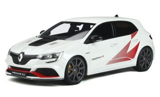 Diecast model cars Renault Megane Trophy R.S. -R Carbon-Keramik-Paket white/Dekor 2019 1/18 Ottomobile