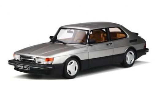 Diecast model cars Saab 900 Aero Turbo 16V Mk1 grey 1984 1/18 Ottomobile
