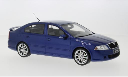 Diecast model cars Skoda Octavia RS 2.0 TFSI blue 2006 1/18 Ottomobile