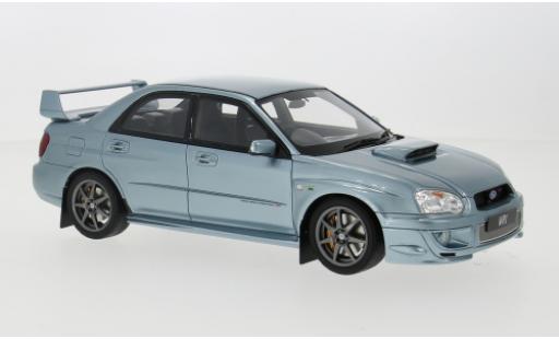 Diecast model cars Subaru Impreza STI WRX blue 2003 1/18 Ottomobile