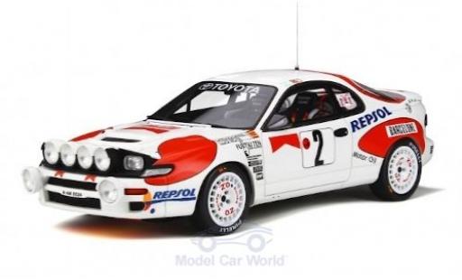 Diecast model cars Toyota Celica ST185 No.2 Rally WM Rally Monte Carlo 1992 C.Sainz/L.Moya 1/18 Ottomobile