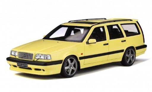 Diecast model cars Volvo 850 T5-R Estate yellow 1995 1/18 Ottomobile