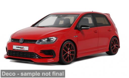 Diecast model cars Volkswagen Golf R 7.5 Oettinger red 2018 Oettinger Police 1/18 Ottomobile