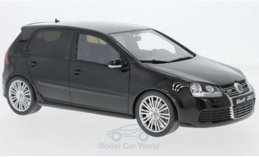 Diecast model cars Volkswagen Golf R32 black 2005 1/18 Ottomobile