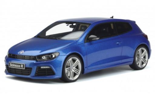 Diecast model cars Volkswagen Scirocco R III metallic blue 2008 1/18 Ottomobile