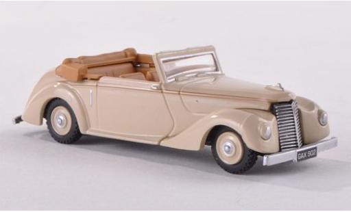 Diecast model cars Armstrong Siddeley Hurricane drophead coupe beige 1/76 Oxford