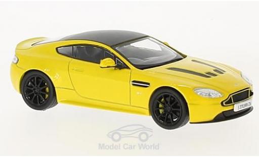 Diecast model cars Aston Martin Vantage s metallic yellow/black RHD 1/43 Oxford