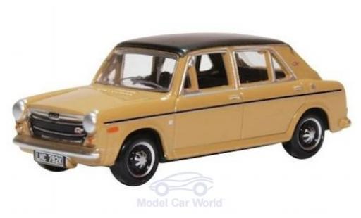 Diecast model cars Austin 1300 berline beige/matt-black RHD 1/76 Oxford
