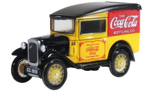 Diecast model cars Austin 7 utilitaire Van RHD Coca Cola 1/76 Oxford