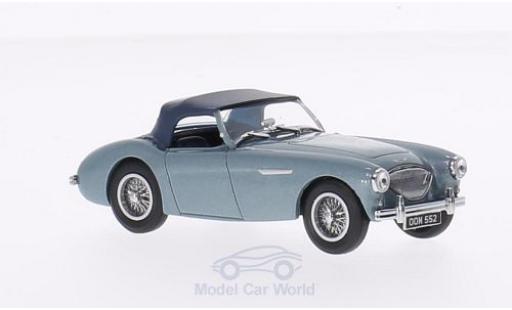Diecast model cars Austin Healey 100 /4 bn1 metallic blue/blue RHD 1/43 Oxford