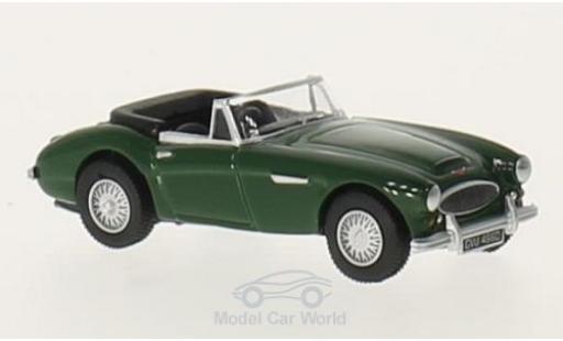 Diecast model cars Austin Healey 3000 roadster green RHD 1/76 Oxford