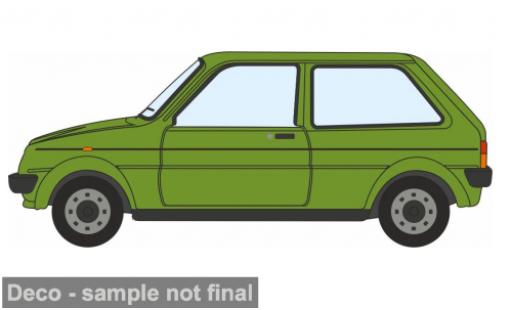 Diecast model cars Austin Mini citadine Metro green 1/76 Oxford