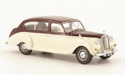Diecast model cars Austin Princess berline red/beige 1/43 Oxford
