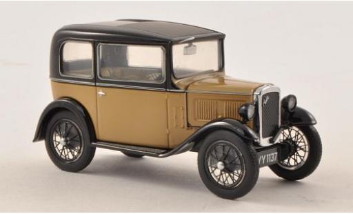 Diecast model cars Austin Seven berline RN Saloon beige/black 1/43 Oxford