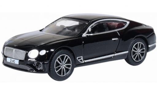 Diecast model cars Bentley Continental GT black RHD 1/76 Oxford