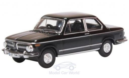 Diecast model cars Bmw 2002 berline black 1/76 Oxford