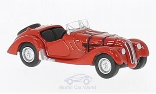 Diecast model cars Bmw 328 berline red 1/76 Oxford