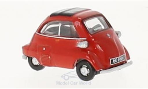 Diecast model cars Bmw Isetta citadine red 1/76 Oxford