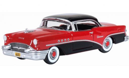 Diecast model cars Buick Century hardtop red/black 1955 1/87 Oxford