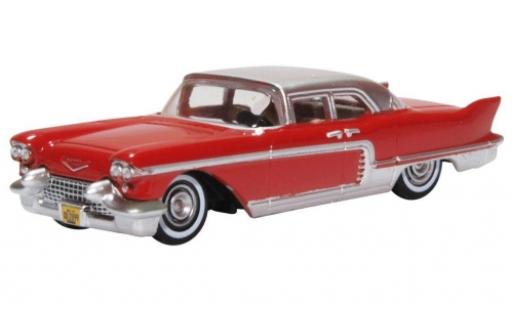 Diecast model cars Cadillac Eldorado Brougham red/grey 1957 1/87 Oxford