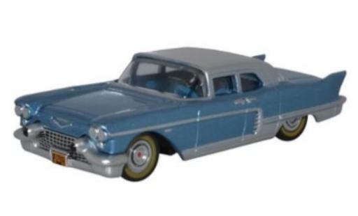 Diecast model cars Cadillac Eldorado Brougham Hard Top metallic blue/grey 1957 1/87 Oxford
