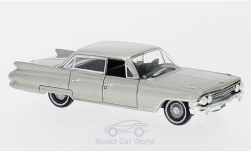 Diecast model cars Cadillac Sedan Sedan Deville metallic beige 1961 1/87 Oxford