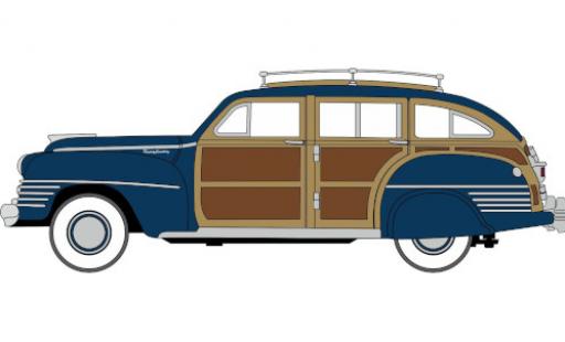 Diecast model cars Chrysler Town & Country Station Wagon Woody blue/Holzoptik 1942 1/87 Oxford