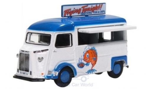 Diecast model cars Citroen Type H Fourgonnette Catering Van Fish and Chips 1/76 Oxford
