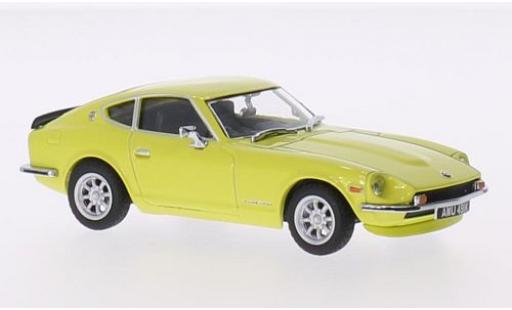 Diecast model cars Datsun 240Z Coupe yellow RHD 1/43 Oxford