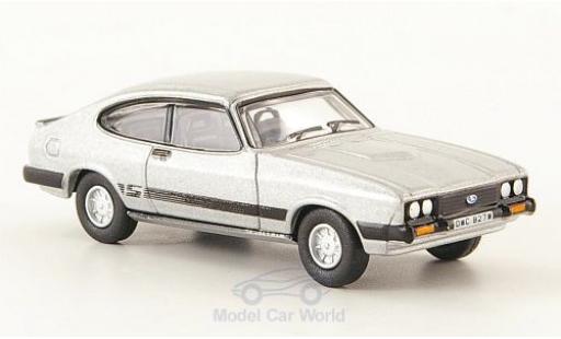 Diecast model cars Ford Capri MK3 Mk III grey 1/76 Oxford