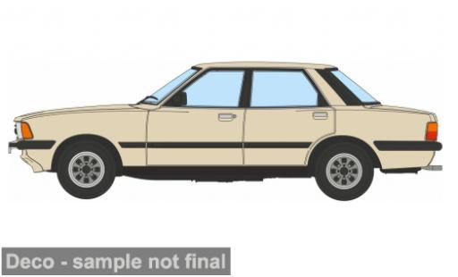 Diecast model cars Ford Cortina Berline MK V beige 1/76 Oxford