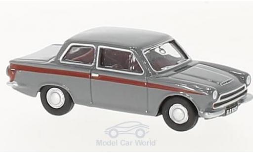Diecast model cars Ford Cortina MK1 MKI grey/red 1/76 Oxford