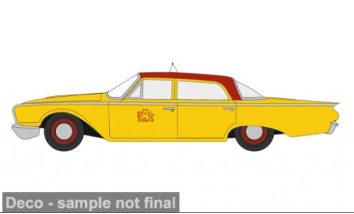 Diecast model cars Ford Fairline Sedan 1960 NYC Taxi 1/87 Oxford