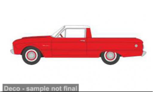 Diecast model cars Ford Falcon Ranchero red/white 1/87 Oxford