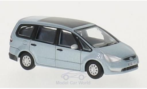 Diecast model cars Ford Galaxy Berline metallic blue RHD 1/76 Oxford