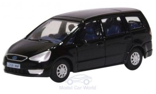 Diecast model cars Ford Galaxy Berline black 1/76 Oxford