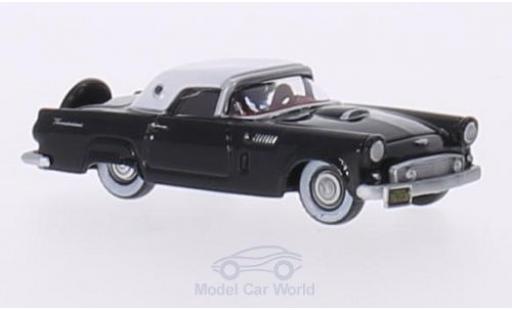 Diecast model cars Ford Thunderbird Two-Seater black/white 1/87 Oxford