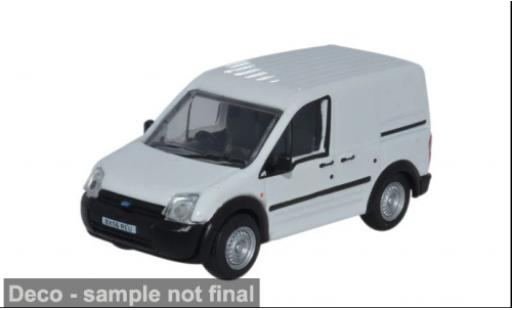 Diecast model cars Ford Transit Connect white 1/76 Oxford