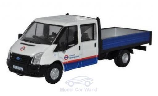 Diecast model cars Ford Transit Pritsche Dropside London Underground 1/76 Oxford